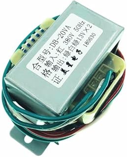 Power Transformer EI57 * 30 380V untuk 13V * 2 Dual 13V 0.8A 1A Tegangan Ganda 20 w/VA