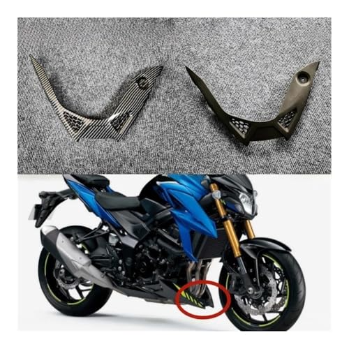 Support de carénage sous le carter GSXS 750 finition haute précision