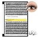 →VAYATOR False Eyelashes Kit/Eyelashes Cluster,7D/10D/20D/30D/40D/50D 200pcs D Curl 8-20mm Mixed Packaging Individual Eyelashes Extension Makeup Tools Easy Grafting (20D-16mm-18mm Mixed)