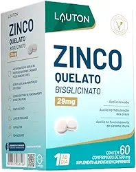 Zinco Quelato Bisglicinato Lauton 60 Comp