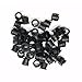 Aoyoho 100 PCS Plastic 5mm LED Holder LED Light Mounting Holders 5 mm Lamp Bulb Socket LED Bezel Holder