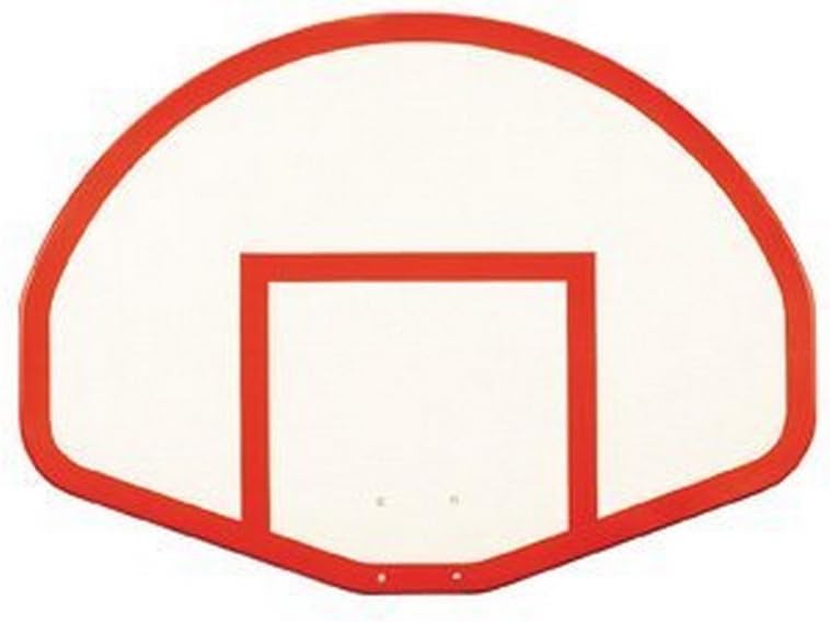 First Team FT275 54in x 39in Fan Shaped Fiberglass Basketball Backboard