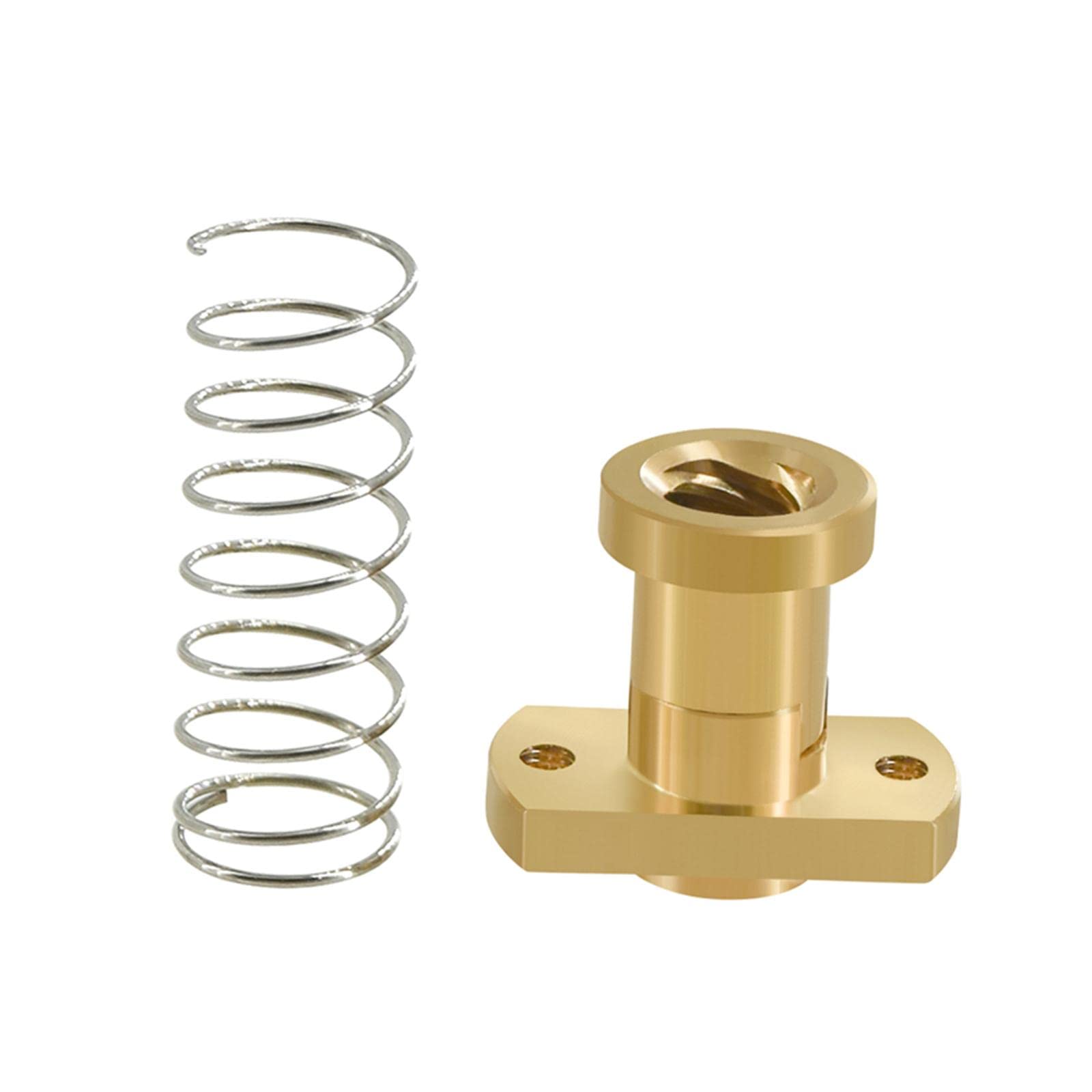 2xT8 Anti Backlash Nut DIY for Ender 3 CR-10 Clearance Lead Screw Nut Gold|Consumer Electronics-picture-21