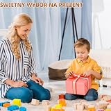 6 sztuk Puzzle edukacyjne z drewna Montessori Puzzle z drewna