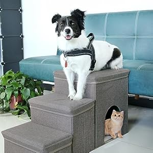   Dog-Stairs-with-Storage-Dog-Steps-for-High-Beds-3-Step-Pet-Stairs-Ramp-with-Storage-Box-and-Condo-for-Small-Dogs-Cats-Pets