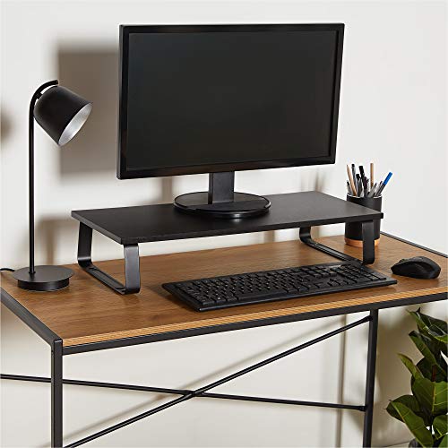 VonHaus Monitor Stand for Desks, Ergonomic Screen Riser with Steel, Non-Slip Legs, Desktop Storage Organiser for iMac, PC, Laptop, Printer, 60x26x13cm Riser, 20Kg Capacity - Cosy Home Interiors VonHaus Monitor Stand for Desks, Ergonomic Screen Riser with Steel, Non-Slip Legs, Desktop Storage Organiser for iMac, PC, Laptop, Printer, 60x26x13cm Riser, 20Kg Capacity - Image 3