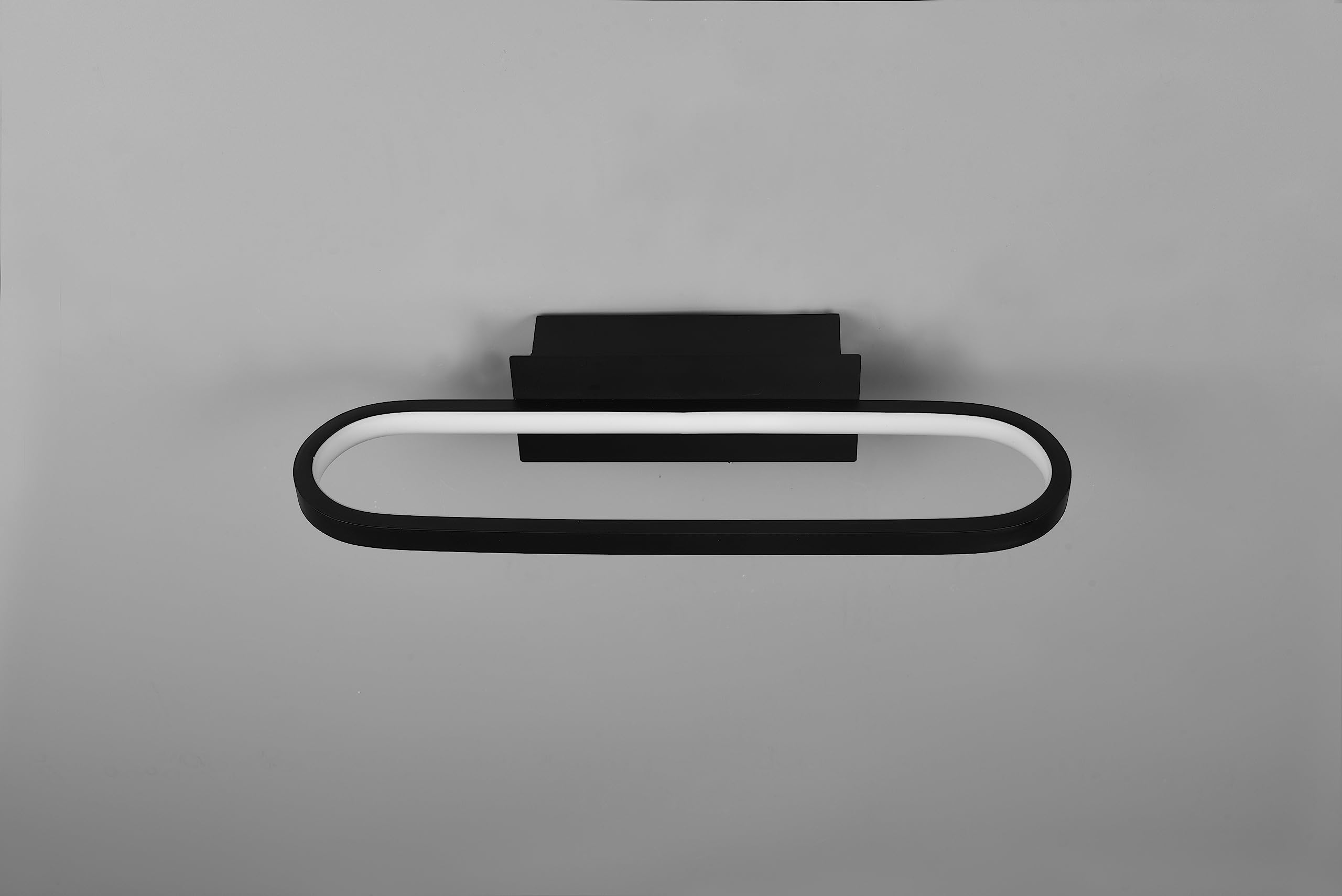 Applique murale Trio Gianni LED 17W 3000K 1700lm Métal noir mat 40x14x7.5cm IP44