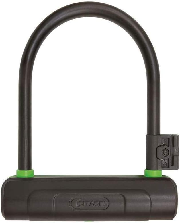 Citadel London CU 150/140 Unisex Adult U Bike Lock, Black, 140 mm