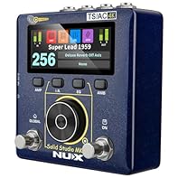 All-in-One FX Pedalboard | Amp modelling, cabinet IRs, reverb, delay, distortion, and EQ in one unit Pro-Grade Tone Engine | Uses TSAC-4K technology for true-to-life amp, fuzz, and overdrive emulation IR Loader & USB Interface | Load custom cabinet p...