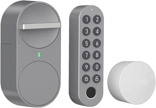 Lockin Smart Door Lock Tuya G30 Pro Fingerprint Password Phone Unlock Automatic Keyless Lock Support Smart Home Alexa Google3 in 1,U/S