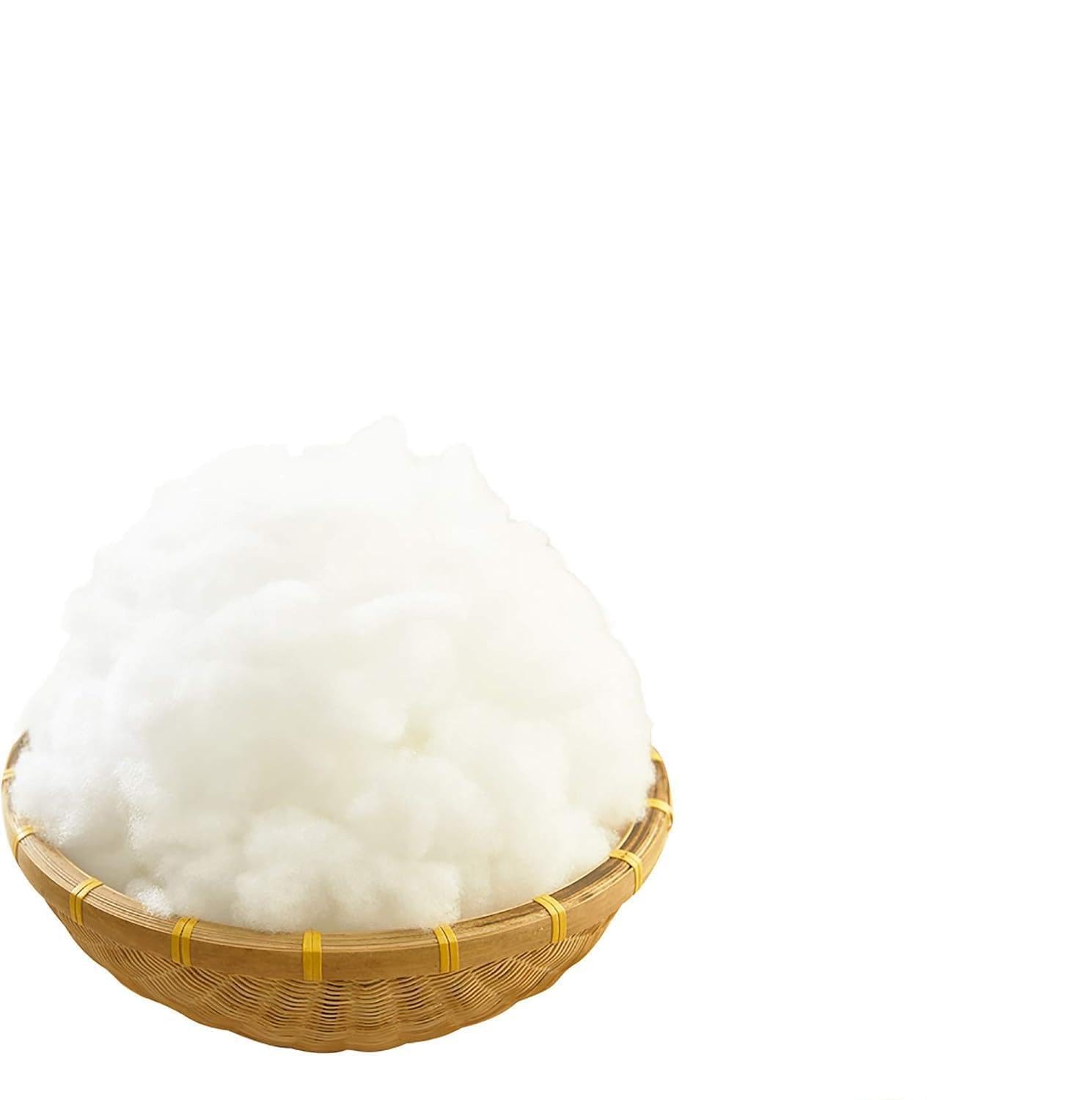 Premium Polyester Fiber Filling for Pillow, Cushion & Soft Toys | Soft Fluffy Stuffing Fiber | Lightweight Refill Fiber for DIY Craft, Teddy Bear & Doll Making |Washable & Durable | 100g Pack (White)-image-15