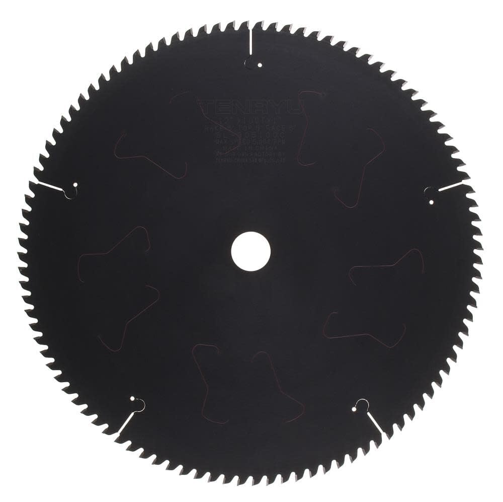 Tenryu SL-305100C - Lama per legno da 30,5 cm, 100 denti, 100 denti, 5000 giri/min, troncatrici