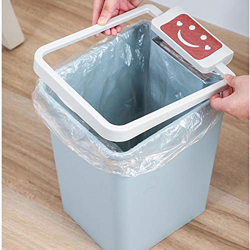 Amazon｜ゴミ箱四角いプラスチック製の覆われていないゴミ箱とゴミ袋