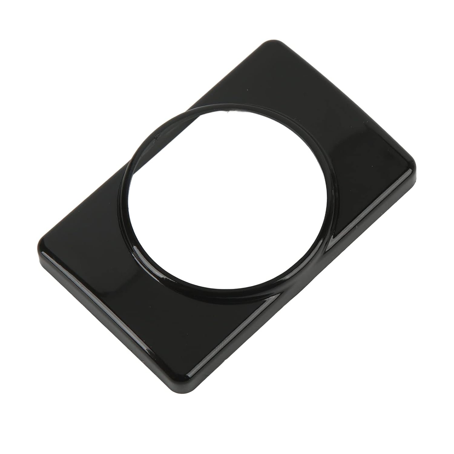 Air Vent Gauge Pod Adaptor, 52mm Air Vent Boost Gauge Mount Holder Replacement for Mk4 RHD LHD Gloss Black ABS Dashboard Vent Outlet Panel Easy Installation Interior Upgrade