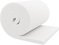 GoToFoam 1x24x72 Inch Firm 44 ILD Upholstery Foam Cushion - 1.8 Density, Made in USA, CertiPUR Certified