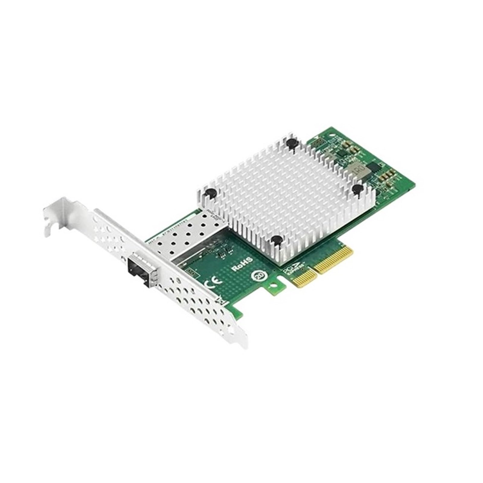 OSHZIKJII Network Card 10G 25-G 40G 100G 1/2/4 Ports s-f.p+ s-f.p28 Ethernet Adapter X4 X8 NIC(4 Ports 25G)