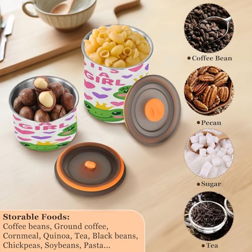 Lata de Café Hermética KEEPREAL 500ml Diseño Rana miniatura 5