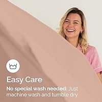 Vista 292 de King Fitted Bed Sheet - Bottom Single Fitted Sheet Only - Ultra-Soft Hotel Luxury Bedding w/ 8-16 Inch Deep Pockets - Breathable, Cooling & Wrinkle