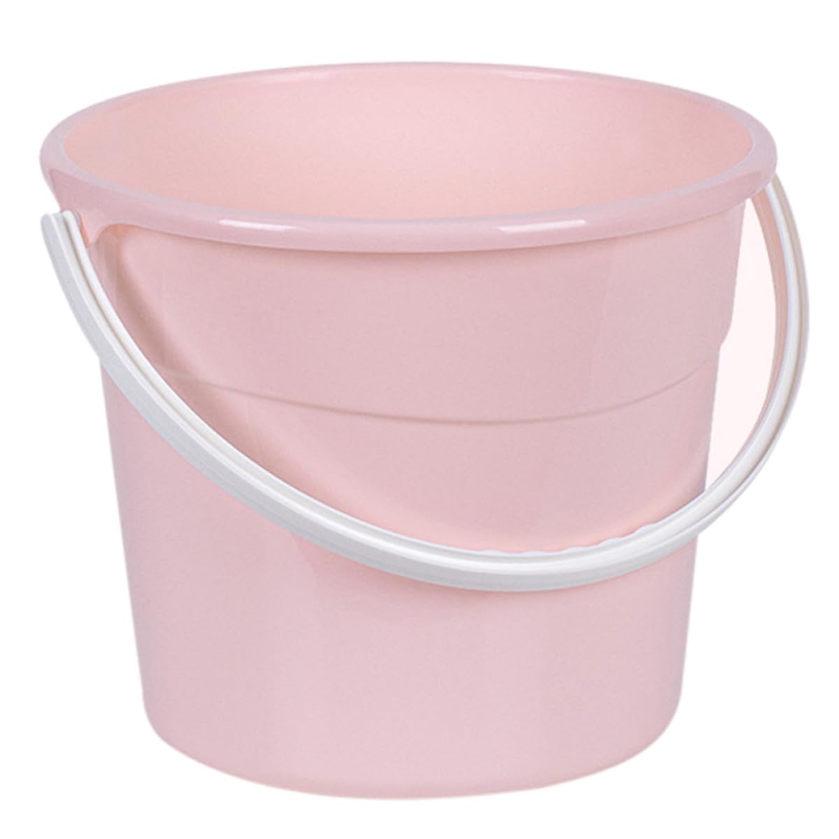 VALICLUD Secchio Grande Plastica e da in Auto con 12,2l Lavaggio Pp Manico Comodo Capacità, Secchio Rotondo Pulizia Domestica