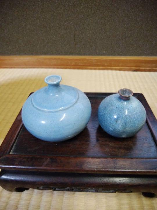 古伊万里油壺』 古伊万里 唐草米文色絵油壺 骨董品 希少 油