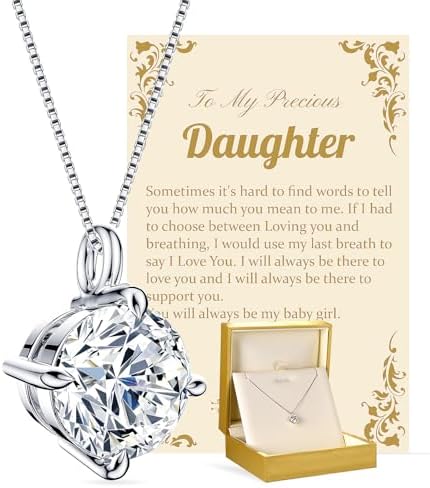 Beam & Bask Adult Daughter Necklace from Mom Dad