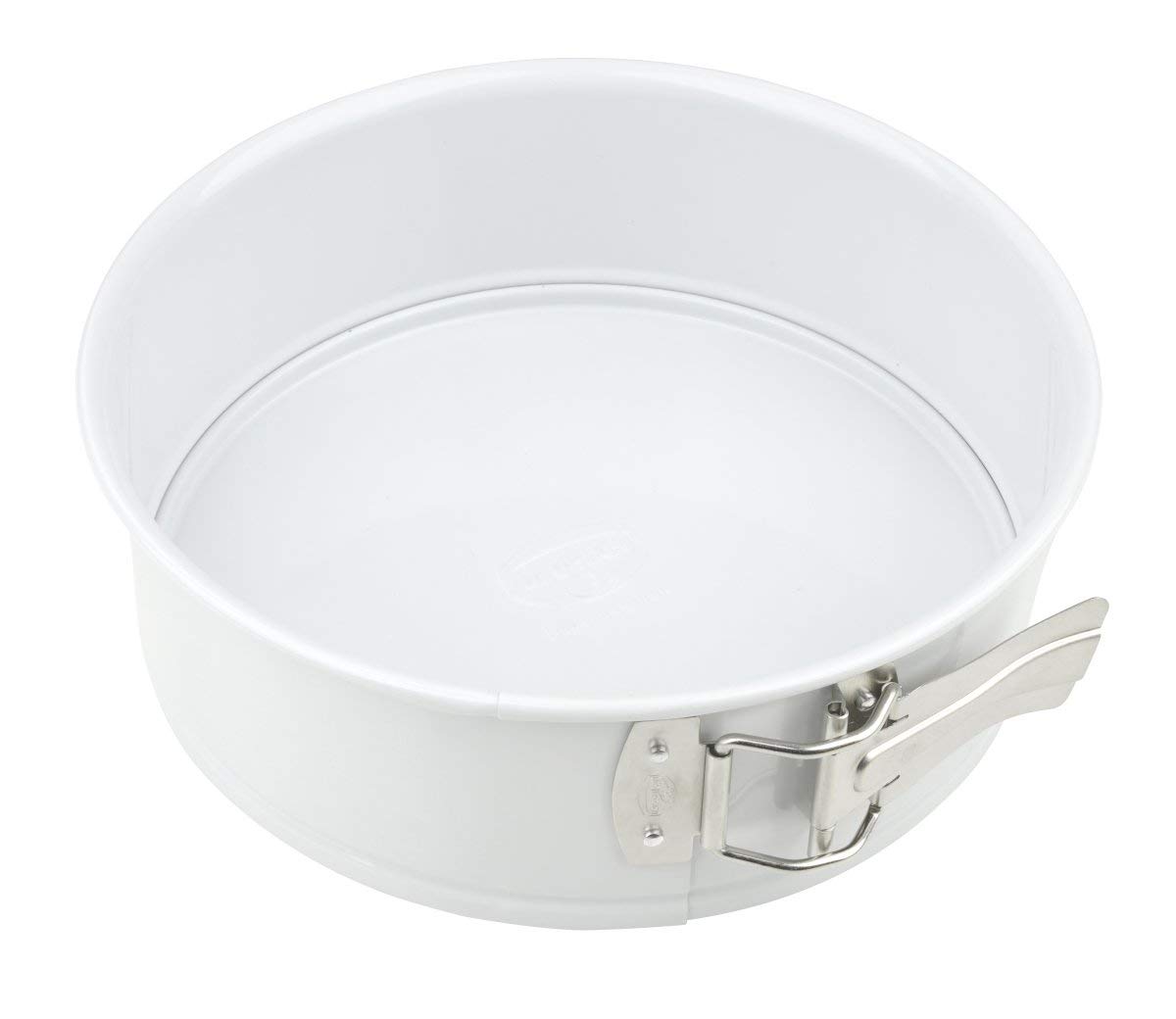 Dr. Oetker 20 Springform Cake Tin White Christmas Baking Mould with Non-Stick Coating and Winter Design Approx. Diameter 20 cm x 6.5 cm & 1400 ml