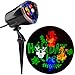 Gemmy Mickey and Friends Fantastic Flurry + Silhouette LED Projection Spotlight Indoor/Outdoor Decoration