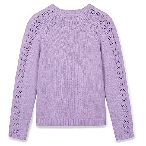 Image of Kid Nation Girls Sweaters for Teen Girls Toddler Girl Crewneck Pullover | Long Sleeve Knit Top for Casual Fall Winter Wear