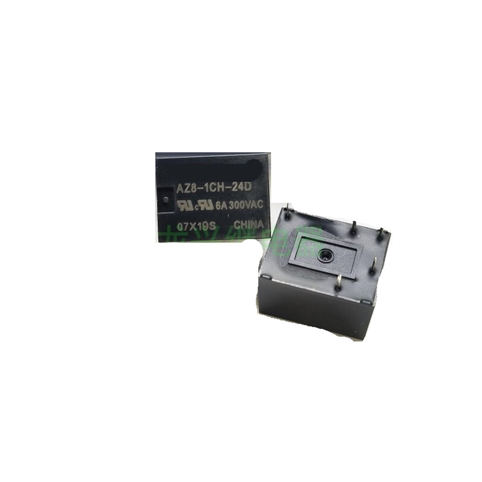 Relé AZ8-1CH-24D DE DSE de 24VDC y 6A componente para circuitos de control