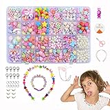 ★Interessanterweise Perlen-Set: 24 verschiedene Arten von bunten und niedlichen Form-DIY-Perlen, können Kindern helfen, die Hand- und Augenkoordination zu verbessern, digitales Lernen und anregende Fantasie ist auch sehr geeignet, um die Kommunikation zwischen Eltern und Kindern zu färben.