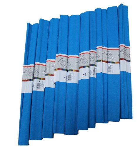 Staufen 617151 - Krepppapier 10 Rollen 50 x 250 cm, himmel - blau Cover