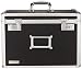Vaultz Locking Personal File Organizer Tote Box, Legal Size, Black (VZ01189)