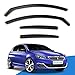 Price comparison product image EdgeVisors Wind Deflectors | Fits: Peugeot 308 MK2 (2013-2021) 5 Door Hatchback 4pc Set | In-Channel Rain Guards for Wind, Rain & Sun Protection, Easy Installation - Tinted