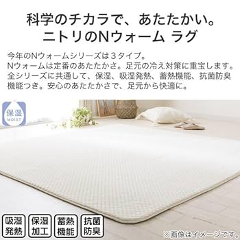 ニトリ Nウォームラグ　200x240cm 未使用 nウォーム ラグ」の人気商品一覧 | 安い商品を通販サイトから