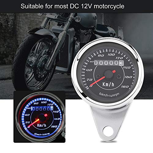 Contagiri per motocicletta LCD universale DC 12V