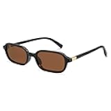 Retro Rectangular Sunglasses for Women Vintage Fashion Trendy Funny Small 90s Square Sunnies 2025 AP3698