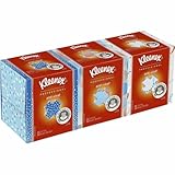 Kleenex Professional Anti-Viral Facial Tissue Cube for Business (21286), White, 3 Boxes / Bundle