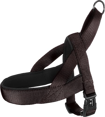 Flamingo Dog Harness Noors Abbi Black XS 36cm 35-42cm 20mm - Image 2