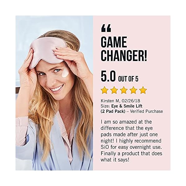 SiO Beauty BrowLift Forehead Anti-Wrinkle Patch - Rapid Overnight Reusable Silicone Patch to Reduce Furrows, Expression Lines, and Creases