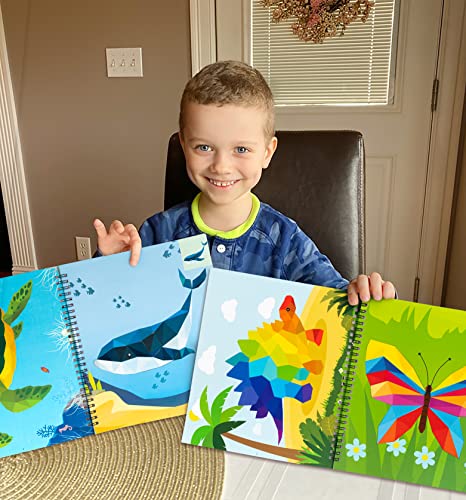Image of 2PCS Sticker Books Crafts for Toddlers 2-4 Years
