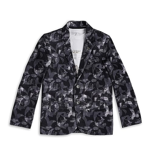 Image of CAVIO Boys Printed Blazer and T-Shirt