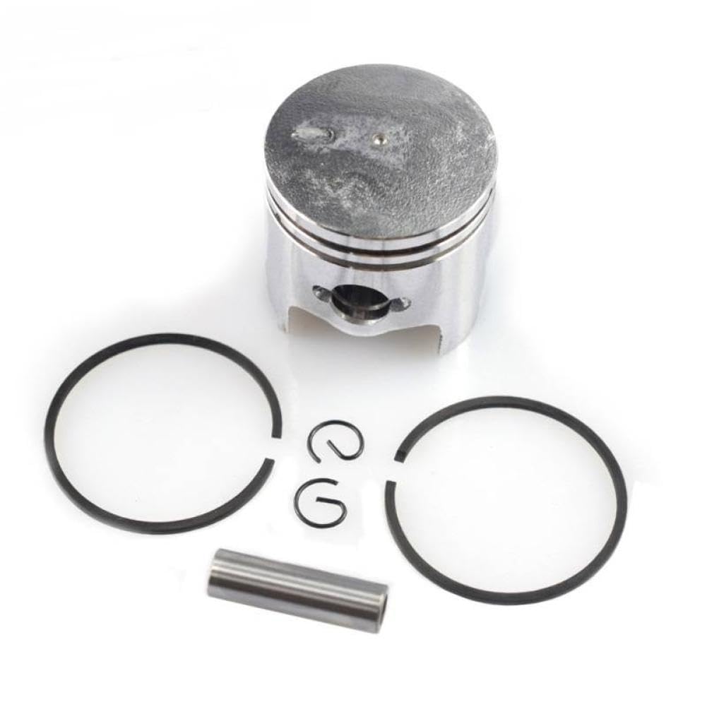 Mighty Scapers Double Ring Piston Pin Kit 39Mm For Chainsaw Engine Repair Compatible With G3800 3800 38Cc Cylinder(Double Ring)