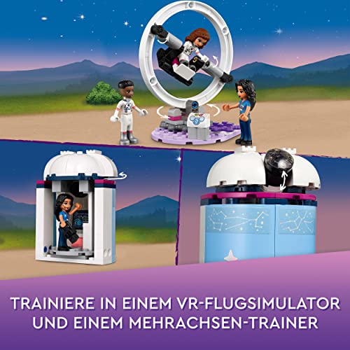 LEGO 41713 Friends Olivias Raumfahrt Akademie Weltraum-Spielzeug mit Raumschiff Space Shuttle und Astronauten-Figuren, Lernspielzeug ab 8 Jahre – Bild 6