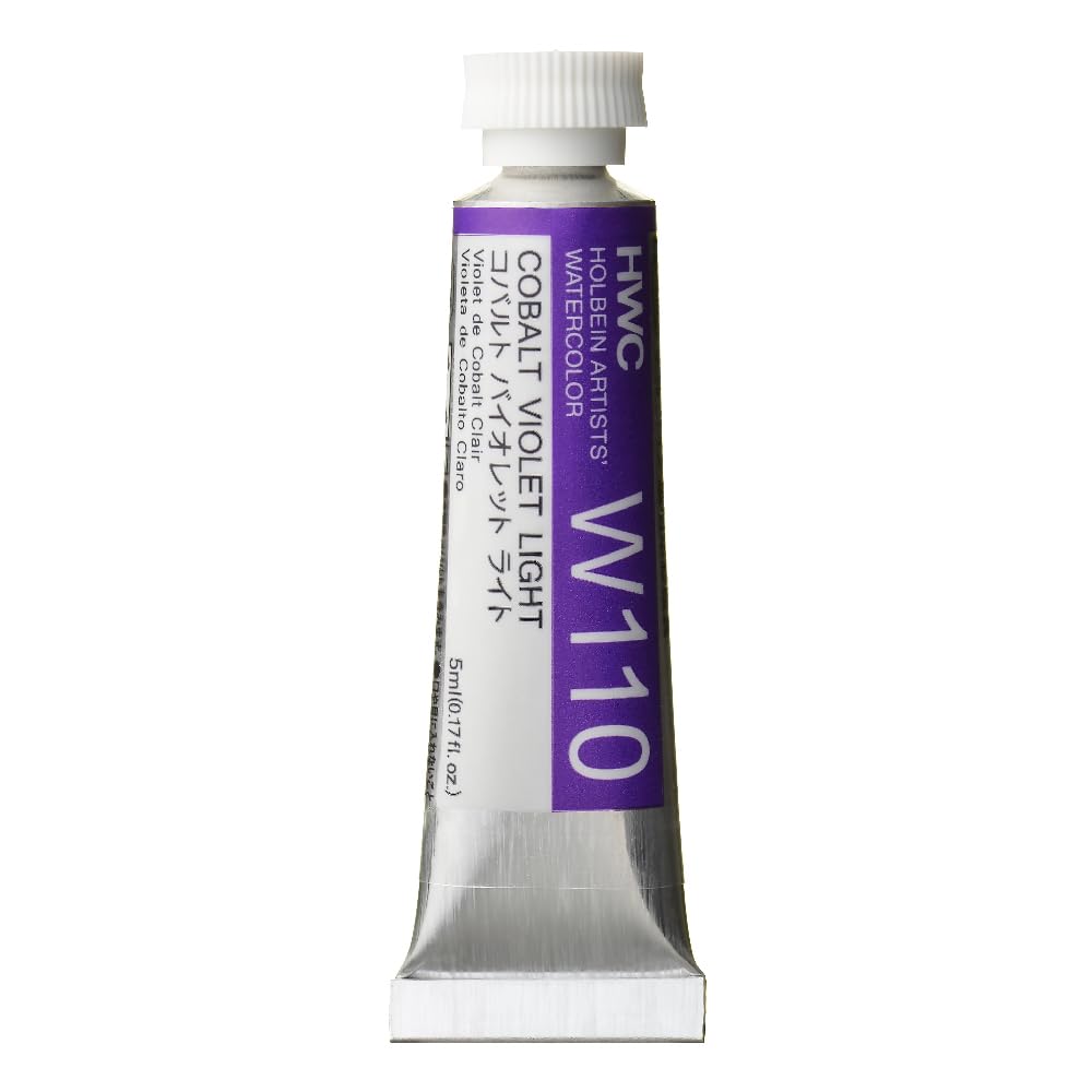 Holbein Transparent Watercolour : 5Ml Tube Cobalt Violet Light