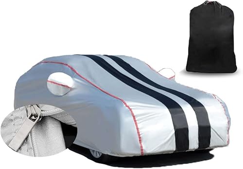 Miniatura 9 de Car Cover Waterproof Breathable for Dacia Sandero Sandero Stepway, Durable Outdoor Full Cover,201D Full Waterproof Breathable Scratch Rain Snow Heat