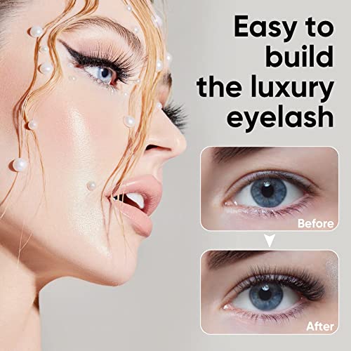 Self Adhesive Eyelashes, 3 Pairs Reusable Adhesive Eyelashes Without Eyeliner And Glue, Waterproof Lashes Three Different Types Natural Look For Makeup Easy To Put On #TOP4