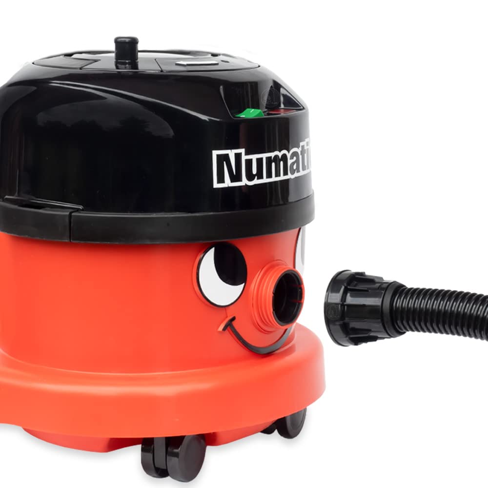 PRIMEBAG - 2,4m Saugschlauch kompatibel mit Numatic-, Henry-, Hetty-, James-, Harry-, Charles-, George- Nass- Trockensaugern von Numatic - 240cm komplett mit Anschlüssen - Bestleistung beim Saugen