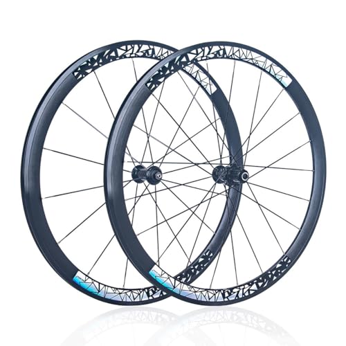 Roues 700C vélo de route profilées 16/21 trous pour cassette 11v