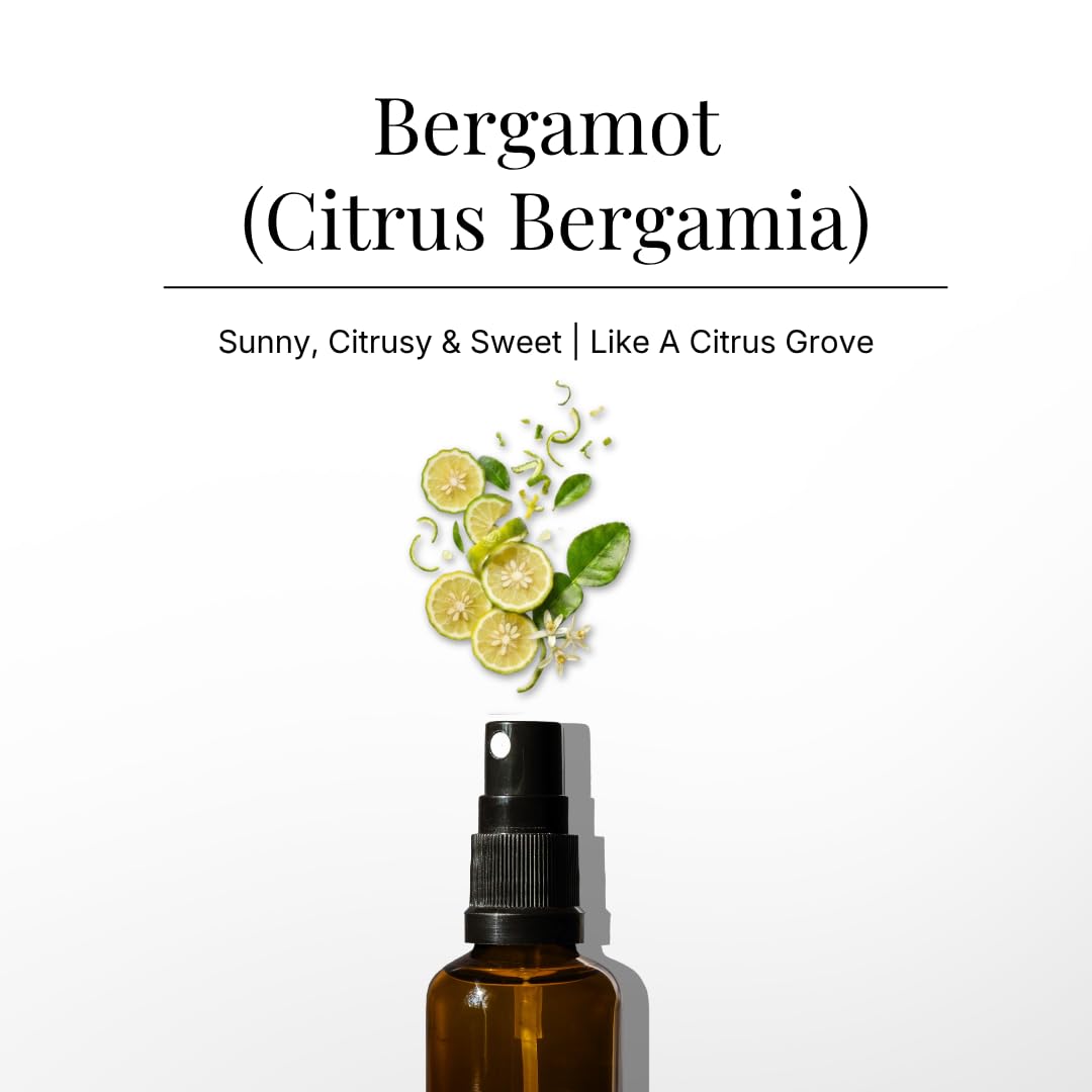 Bergamot Air Freshener Spray for Room, Linen & Pillow 100ml by Aromafume view 2