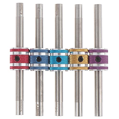 Repuesto para Mini 4wd Tensores Hexagonales 4-4.5mm Piezas Hechas a Medida para Herramienta Profesional para Instalar y Quitar Tuercas - (Color: Azul) miniatura 3